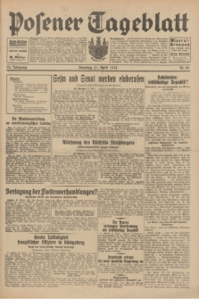 Posener Tageblatt. Jg.70, Nr. 90 (21 April 1931) + dod.