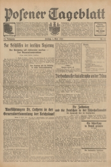 Posener Tageblatt. Jg.70, Nr. 99 (1 Mai 1931) + dod.