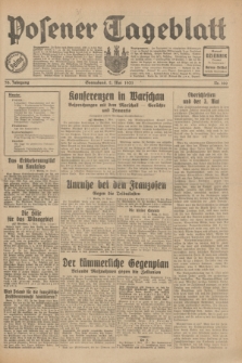 Posener Tageblatt. Jg.70, Nr. 100 (2 Mai 1931) + dod.