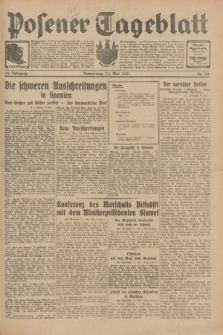 Posener Tageblatt. Jg.70, Nr. 110 (14 Mai 1931) + dod.