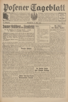Posener Tageblatt. Jg.70, Nr. 111 (16 Mai 1931) + dod.