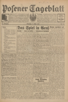 Posener Tageblatt. Jg.70, Nr. 112 (17 Mai 1931) + dod.