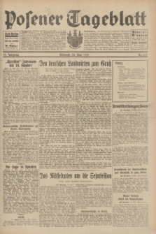 Posener Tageblatt. Jg.70, Nr. 114 (20 Mai 1931) + dod.