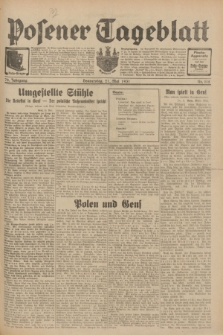 Posener Tageblatt. Jg.70, Nr. 115 (21 Mai 1931) + dod.