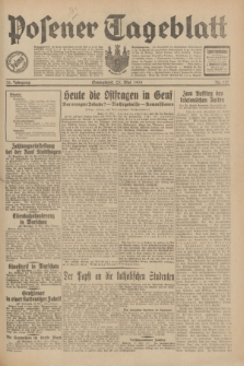 Posener Tageblatt. Jg.70, Nr. 117 (23 Mai 1931) + dod.