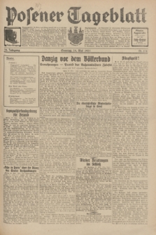 Posener Tageblatt. Jg.70, Nr. 118 (24 Mai 1931) + dod.