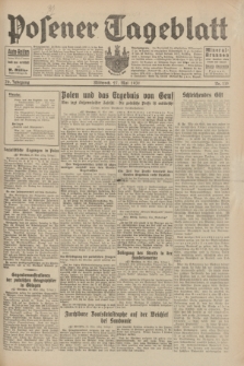 Posener Tageblatt. Jg.70, Nr. 119 (27 Mai 1931) + dod.