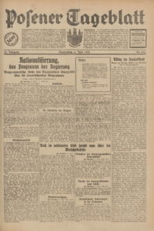 Posener Tageblatt. Jg.70, Nr. 126 (4 Juni 1931) + dod.