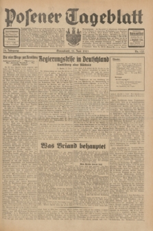 Posener Tageblatt. Jg.70, Nr. 133 (13 Juni 1931) + dod.