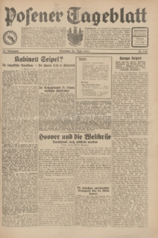 Posener Tageblatt. Jg.70, Nr. 140 (21 Juni 1931) + dod.