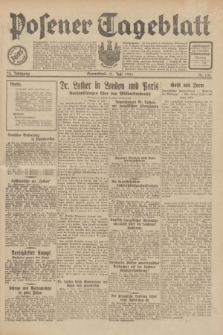 Posener Tageblatt. Jg.70, Nr. 156 (11 Juli 1931) + dod.