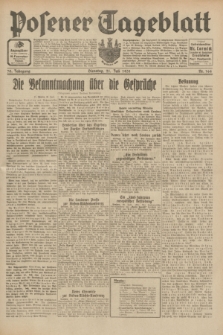 Posener Tageblatt. Jg.70, Nr. 164 (21 Juli 1931) + dod.