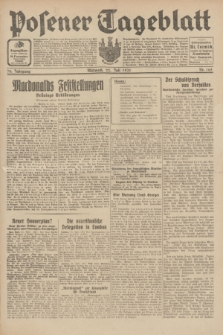 Posener Tageblatt. Jg.70, Nr. 165 (22 Juli 1931) + dod.