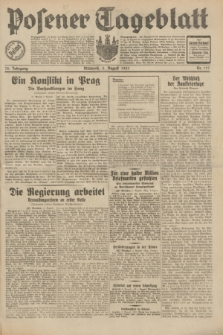 Posener Tageblatt. Jg.70, Nr. 177 (5 August 1931) + dod.