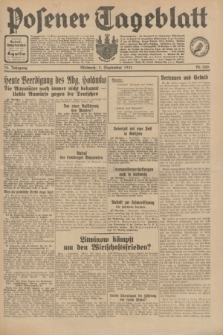 Posener Tageblatt. Jg.70, Nr. 200 (2 September 1931) + dod.
