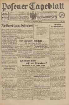 Posener Tageblatt. Jg.70, Nr. 201 (3 September 1931) + dod.