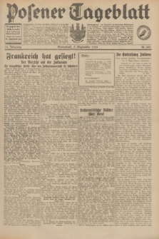 Posener Tageblatt. Jg.70, Nr. 203 (5 September 1931) + dod.