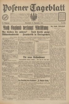 Posener Tageblatt. Jg.70, Nr. 209 (12 September 1931) + dod.