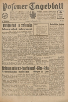 Posener Tageblatt. Jg.70, Nr. 211 (15 September 1931) + dod.
