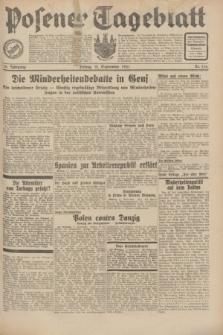 Posener Tageblatt. Jg.70, Nr. 214 (18 September 1931) + dod.