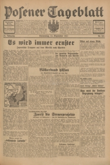 Posener Tageblatt. Jg.70, Nr. 219 (24 September 1931) + dod.