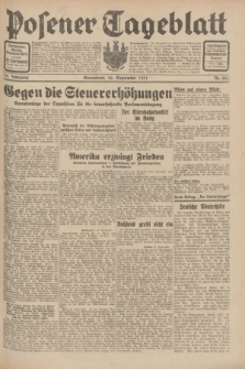 Posener Tageblatt. Jg.70, Nr. 221 (26 September 1931) + dod.