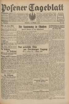 Posener Tageblatt. Jg.70, Nr. 236 (14 Oktober 1931) + dod.