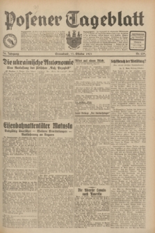 Posener Tageblatt. Jg.70, Nr. 239 (17 Oktober 1931) + dod.