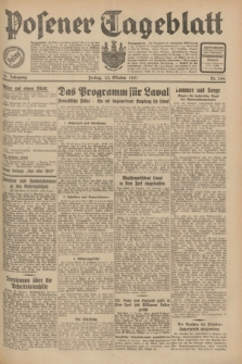 Posener Tageblatt. Jg.70, Nr. 244 (23 Oktober 1931) + dod.