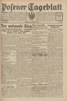 Posener Tageblatt. Jg.70, Nr. 250 (30 Oktober 1931) + dod.