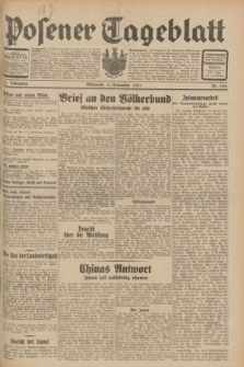 Posener Tageblatt. Jg.70, Nr. 254 (4 November 1931) + dod.