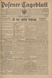 Posener Tageblatt. Jg.70, Nr. 257 (7 November 1931) + dod.