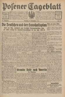 Posener Tageblatt. Jg.70, Nr. 259 (10 November 1931) + dod.