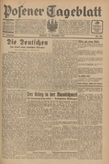 Posener Tageblatt. Jg.70, Nr. 266 (18 November 1931) + dod.
