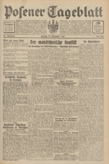 Posener Tageblatt. Jg.70, Nr. 274 (27 November 1931) + dod.