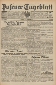 Posener Tageblatt. Jg.70, Nr. 289 (16 Dezember 1931) + dod.