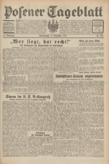 Posener Tageblatt. Jg.70, Nr. 290 (17 Dezember 1931) + dod.