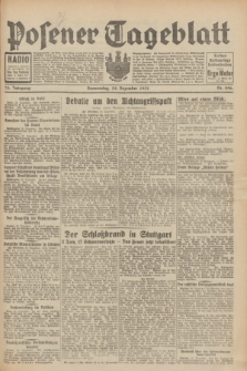 Posener Tageblatt. Jg.70, Nr. 296 (24 Dezember 1931) + dod.