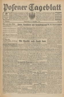 Posener Tageblatt. Jg.70, Nr. 300 (31 Dezember 1931) + dod.