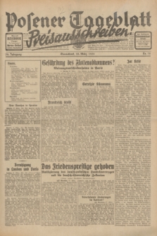Posener Tageblatt. Jg.70, Nr. 72 (28 März 1931) [skonfiskowany]
