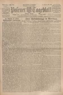 Posener Tageblatt (Posener Warte). Jg.64, Nr. 105 (7 Mai 1925) + dod.