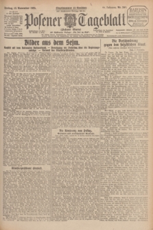Posener Tageblatt (Posener Warte). Jg.64, Nr. 263 (13 November 1925) + dod.