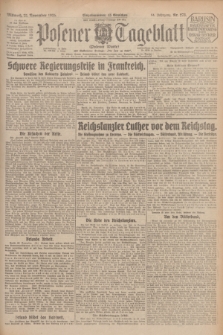 Posener Tageblatt (Posener Warte). Jg.64, Nr. 273 (25 November 1925) + dod.