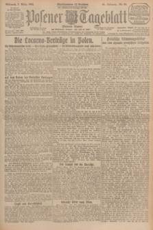Posener Tageblatt (Posener Warte). Jg.65, Nr. 50 (3 März 1926) + dod.