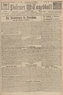 Posener Tageblatt (Posener Warte). Jg.65, Nr. 120 (29 Mai 1926) + dod.