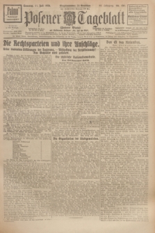 Posener Tageblatt (Posener Warte). Jg.65, Nr. 155 (11 Juli 1926) + dod.