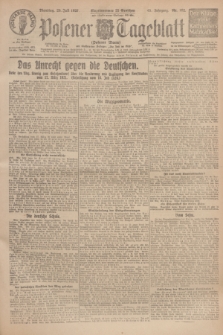 Posener Tageblatt (Posener Warte). Jg.65, Nr. 162 (20 Juli 1926) + dod.
