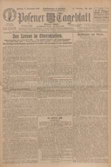Posener Tageblatt (Posener Warte). Jg.65, Nr. 289 (17 Dezember 1926) + dod.