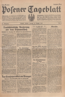 Posener Tageblatt. Jg.76, Nr. 11 (15 Januar 1937) + dod.