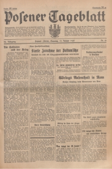 Posener Tageblatt. Jg.76, Nr. 13 (17 Januar 1937) + dod.